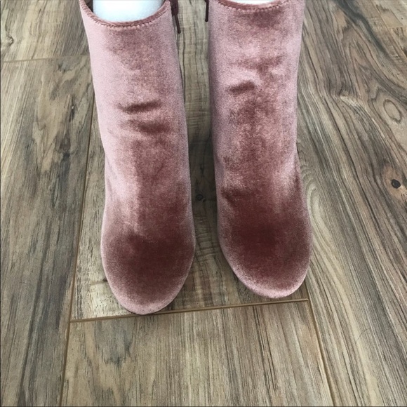 Steve Madden Ankle Booties | Velvet | Pink/Mauve | - Picture 4 of 6